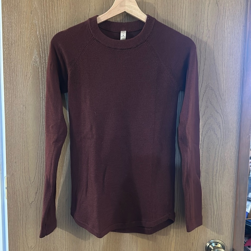 Lululemon Wool Long Sleeve Base Layer
